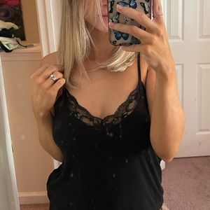 F21 lace tank top